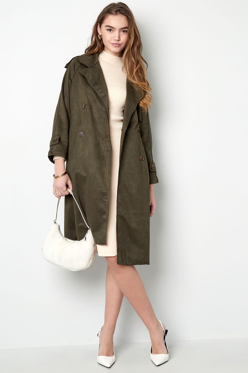 Fluffy city bag - white