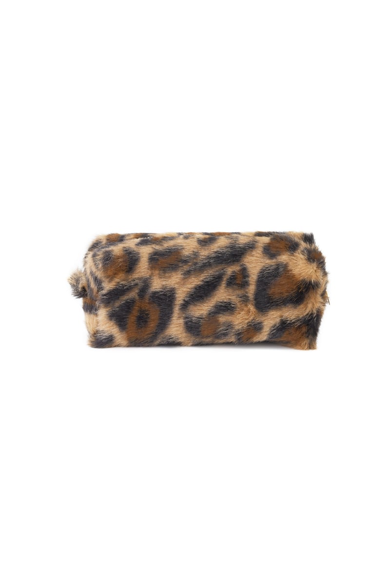 Kosmetiktasche mit Leopardenmuster