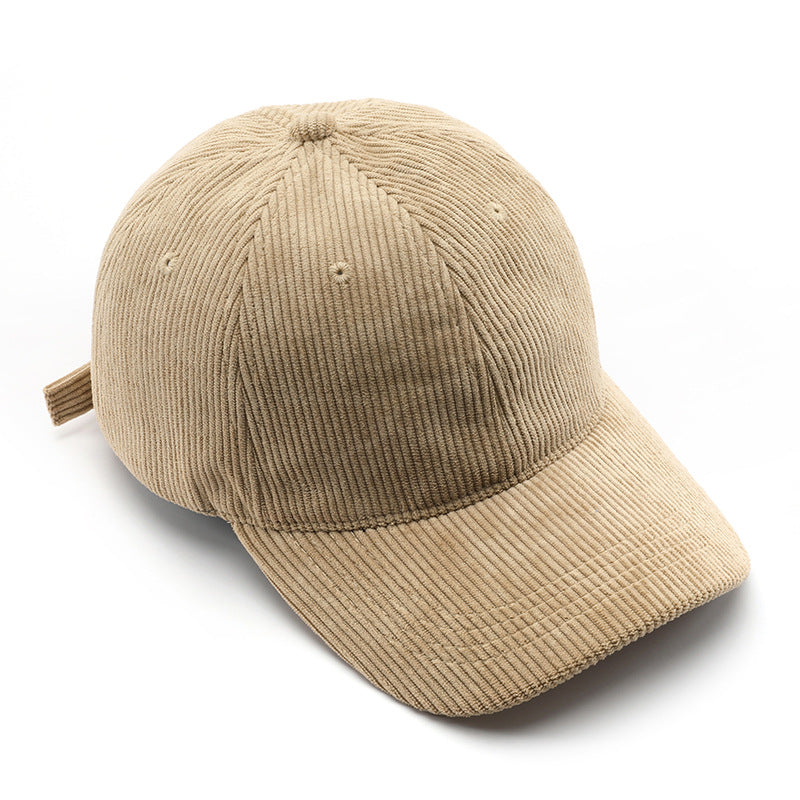 Gradient Corduroy Baseballcap – Stylischer Farbverlauf im Cordlook