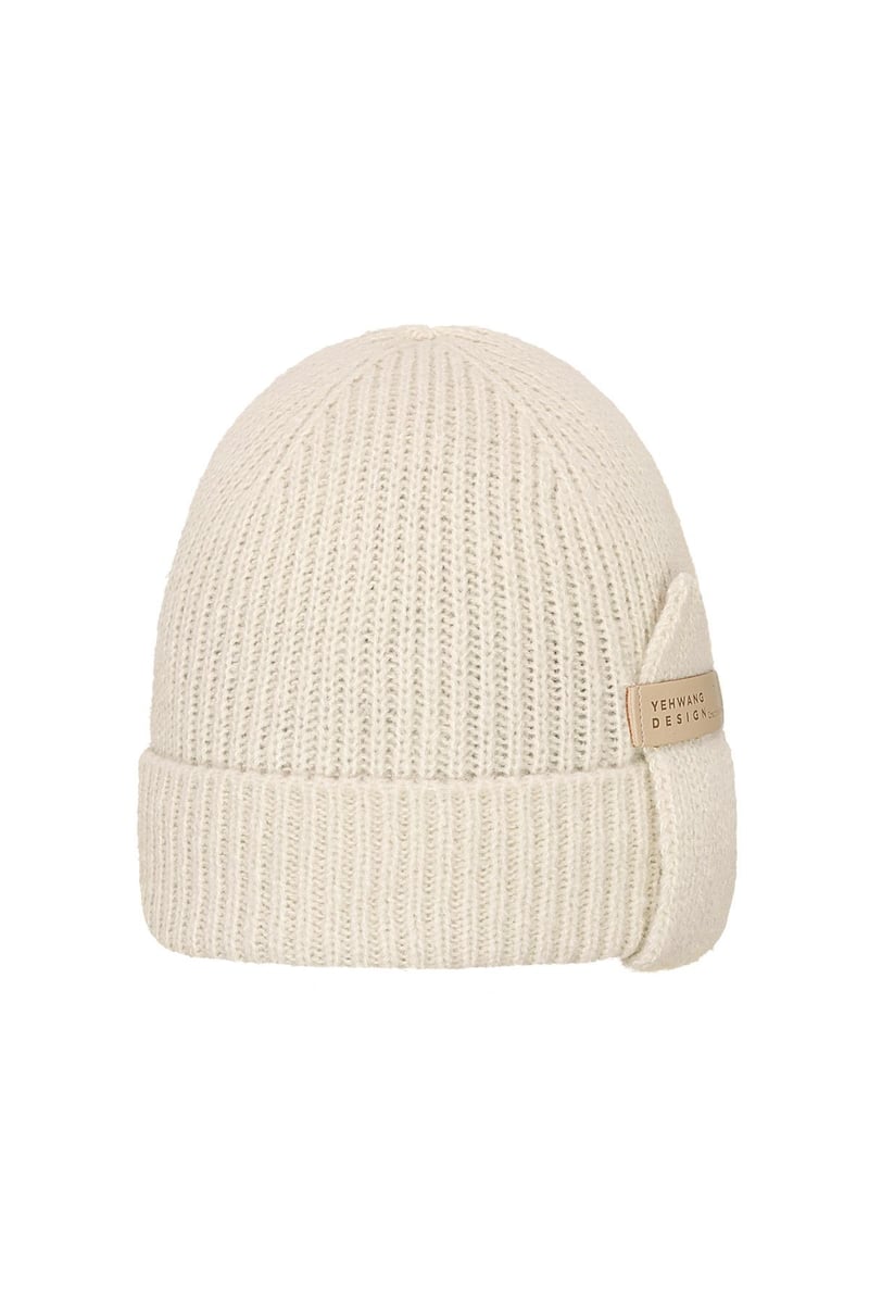 Beanie Yehwang Black Polyester