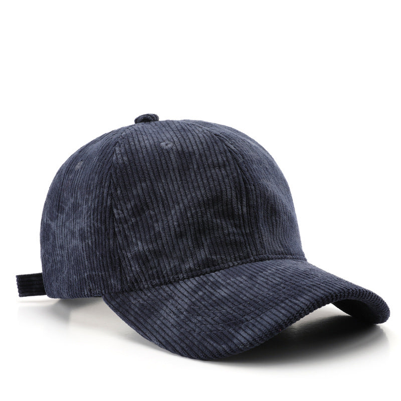 Gradient Corduroy Baseballcap – Stylischer Farbverlauf im Cordlook