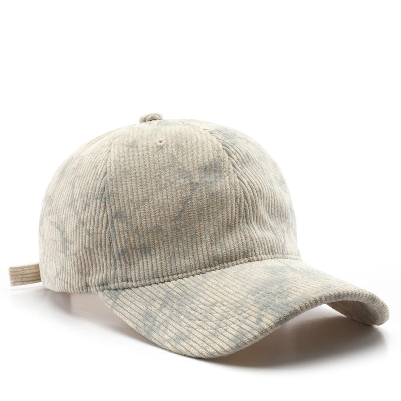 Gradient Corduroy Baseballcap – Stylischer Farbverlauf im Cordlook