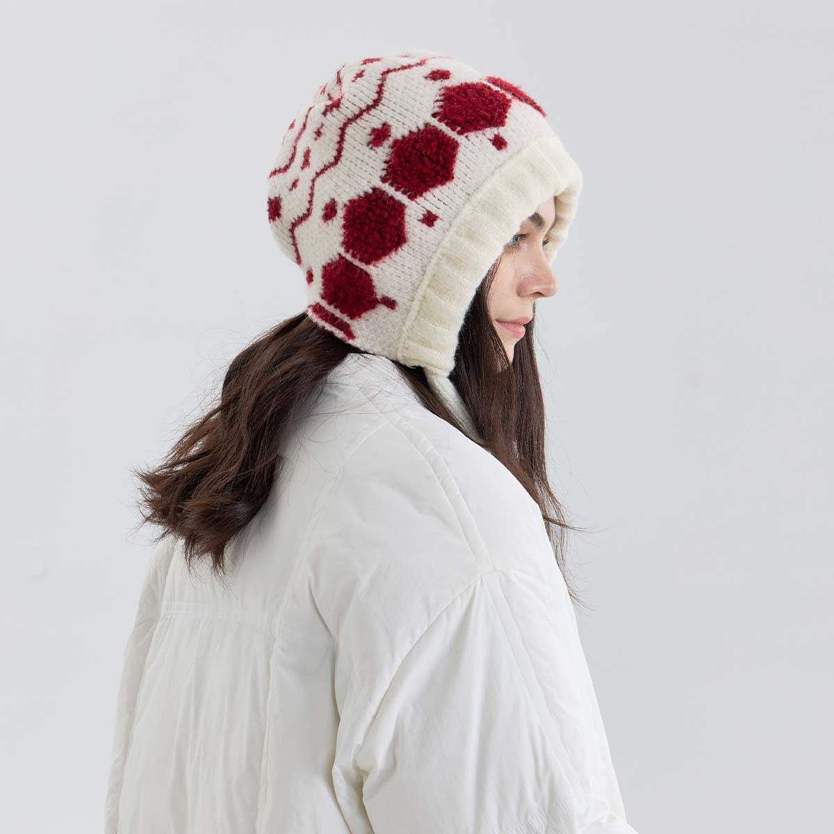 Classic Flower / Snowflake Cap – Alltagstaugliche Damen-Baseballcap mit floralem Muster