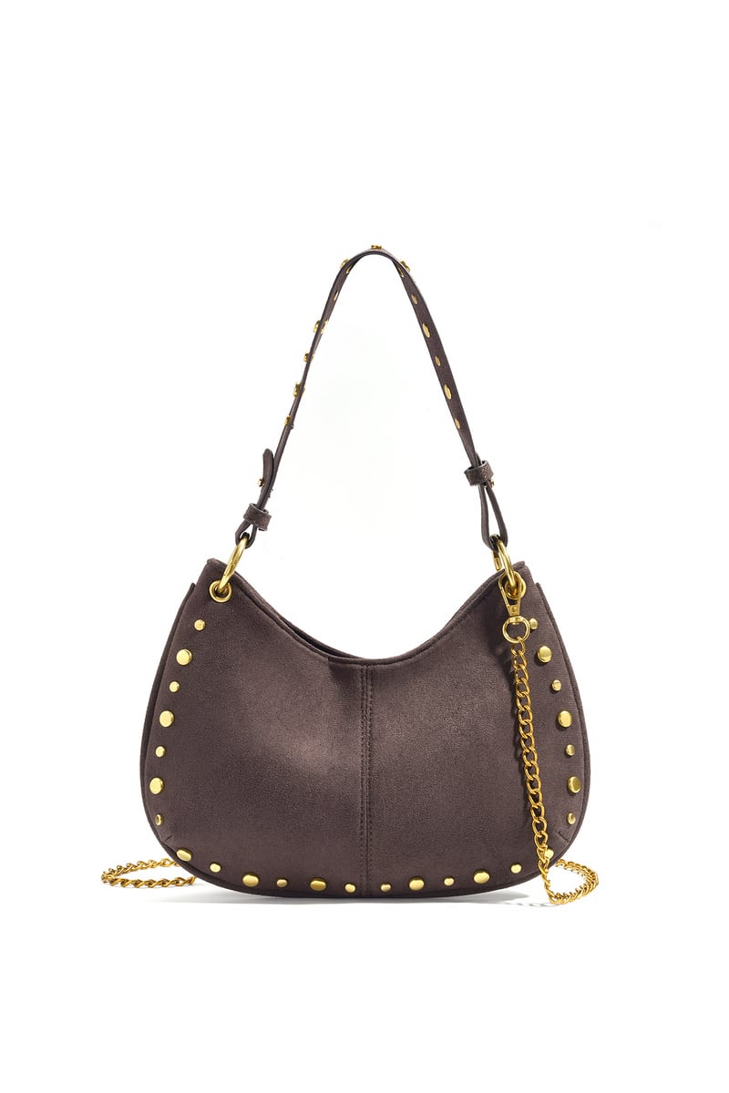 Schultertaschen Nieten Casual Wildlederimitat Täglich Accessoires