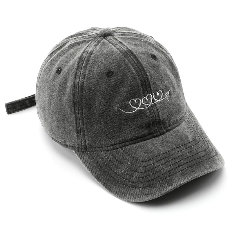 1 Piece Casual Heart Baseball Cap