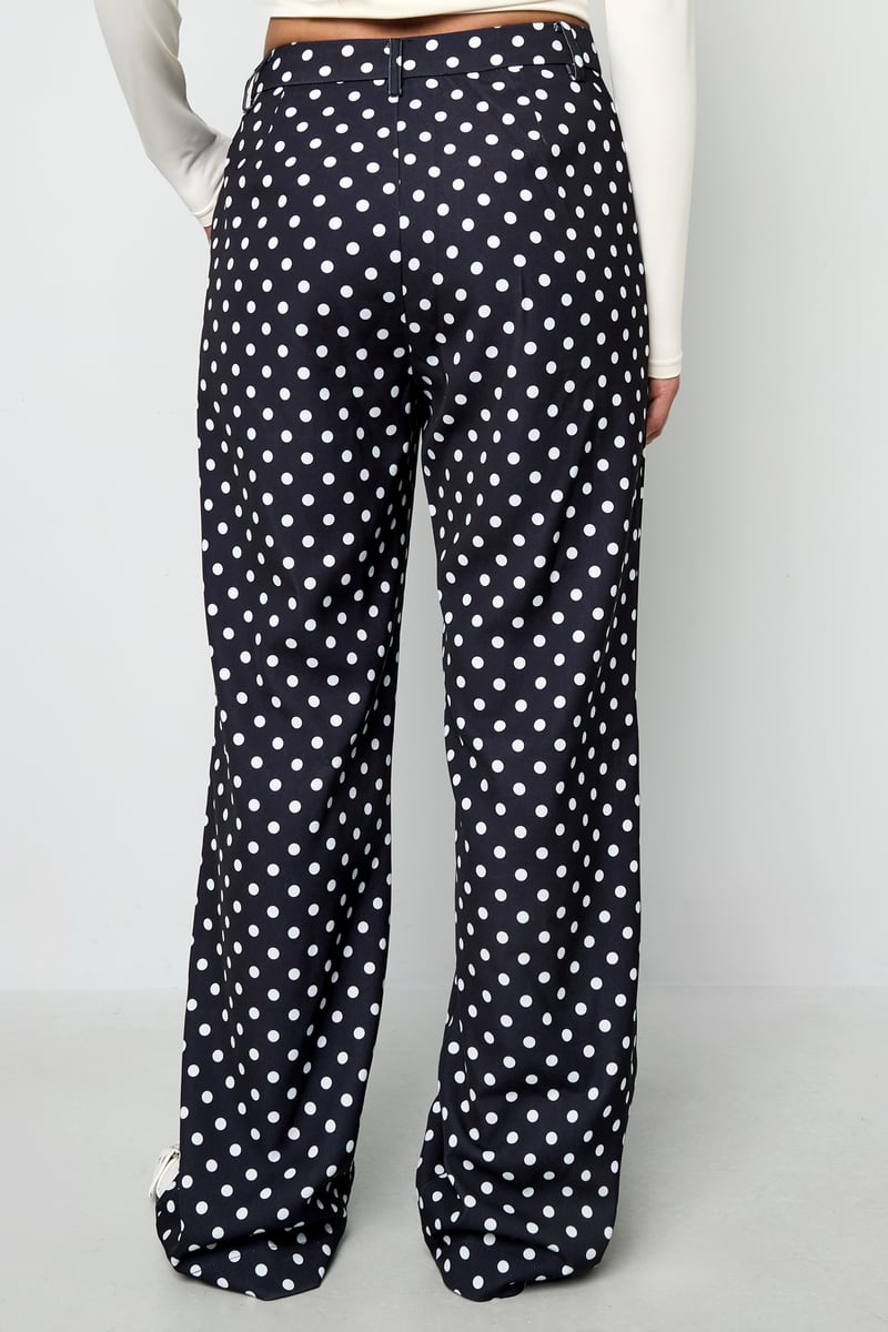Gepunktete Hose