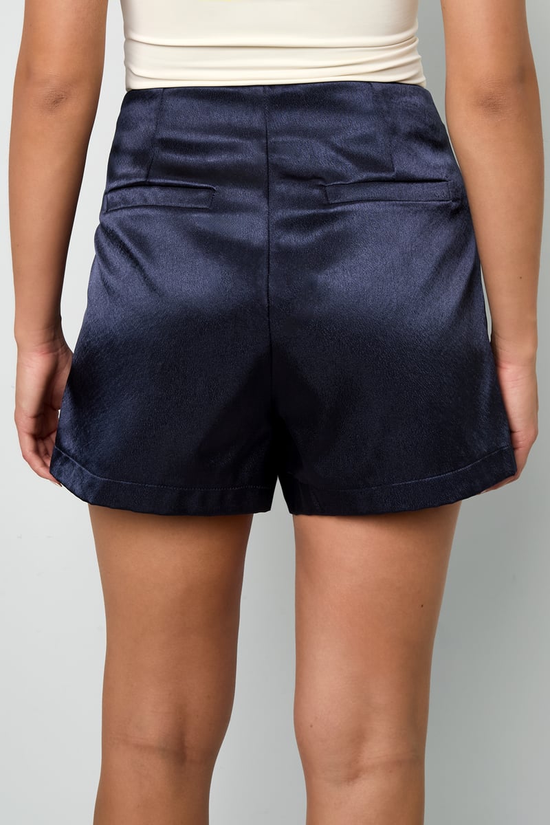 Skort in Satin-Optik