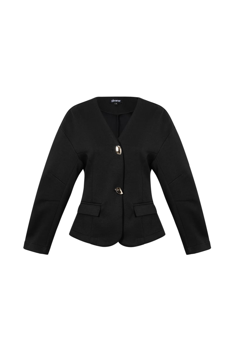 Polyesterfaser (Polyester) Damenanzug-Set Einfarbig Elegante Herbst-/Winterkleidung