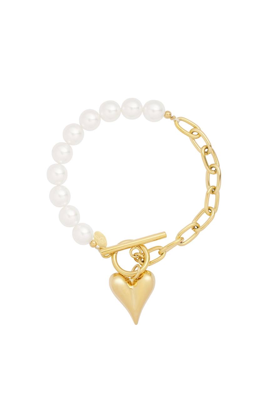 Golden love bracelet for women