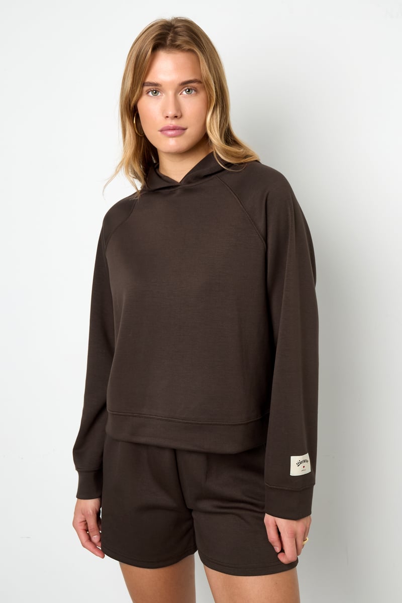 Polyesterfaser (Polyester) Hoodies & Sweatshirts Einfarbig Sportlich Alle Passformen Kleidung