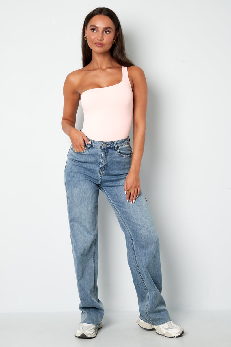 Einschultriger Body Basic