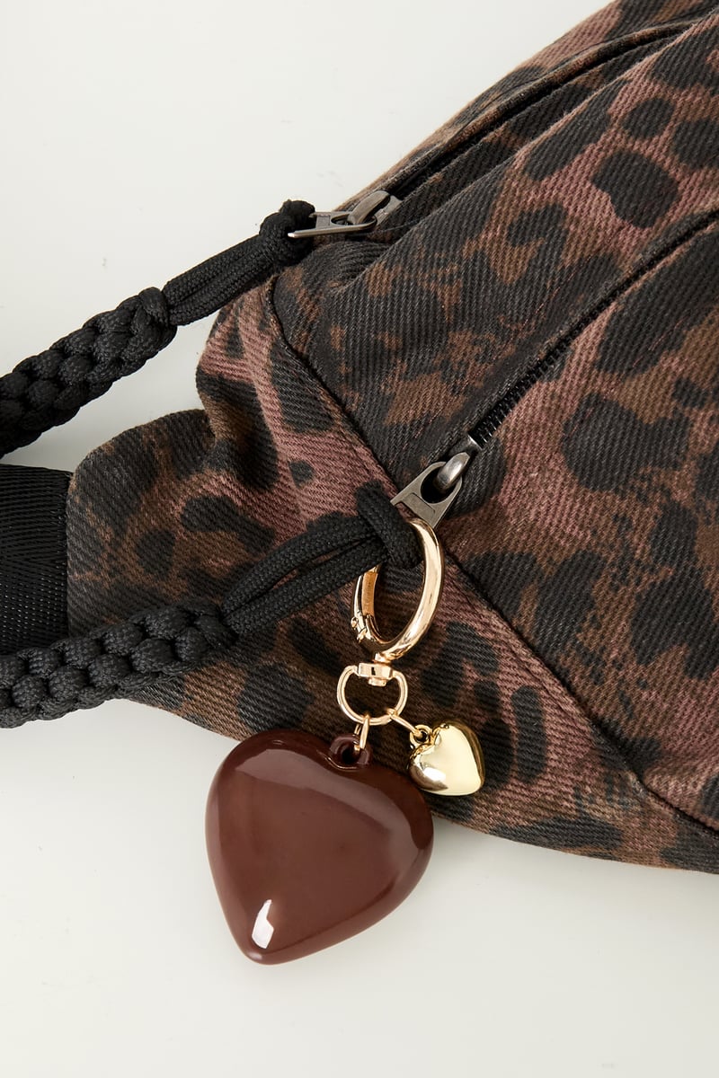 Taschenanhänger Herz Lässig Acryl Alltagsaccessoires