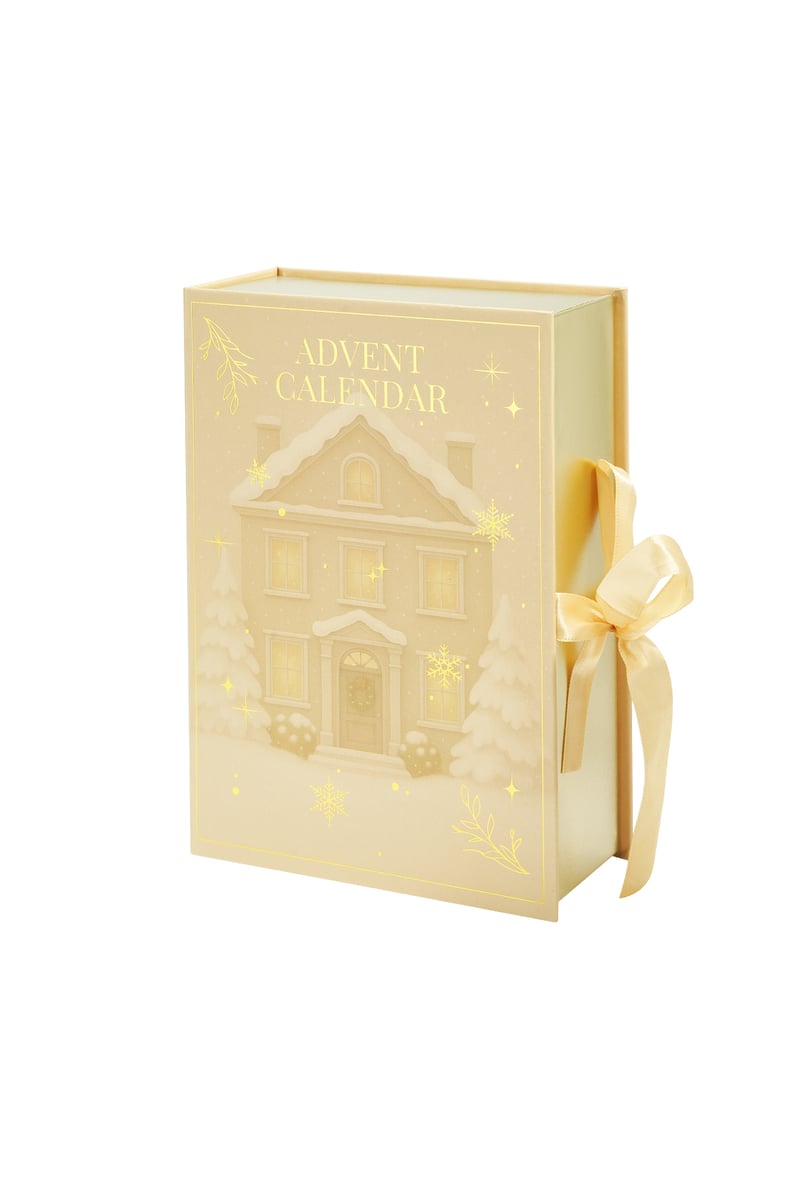Weihnachts-Adventskalender Rechteck Casual Edelstahl Weihnachten