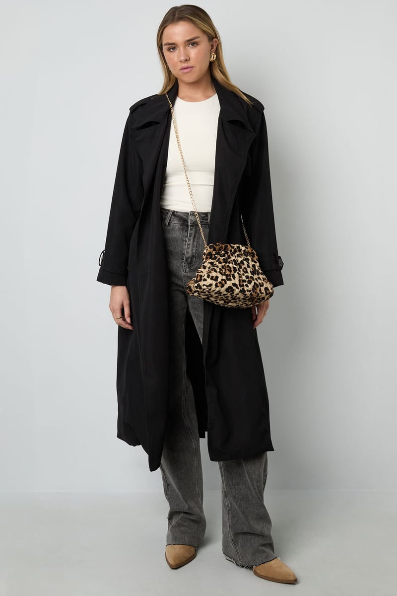 Shoulder Bags Leopard Print Casual Cotton Daily Accessories