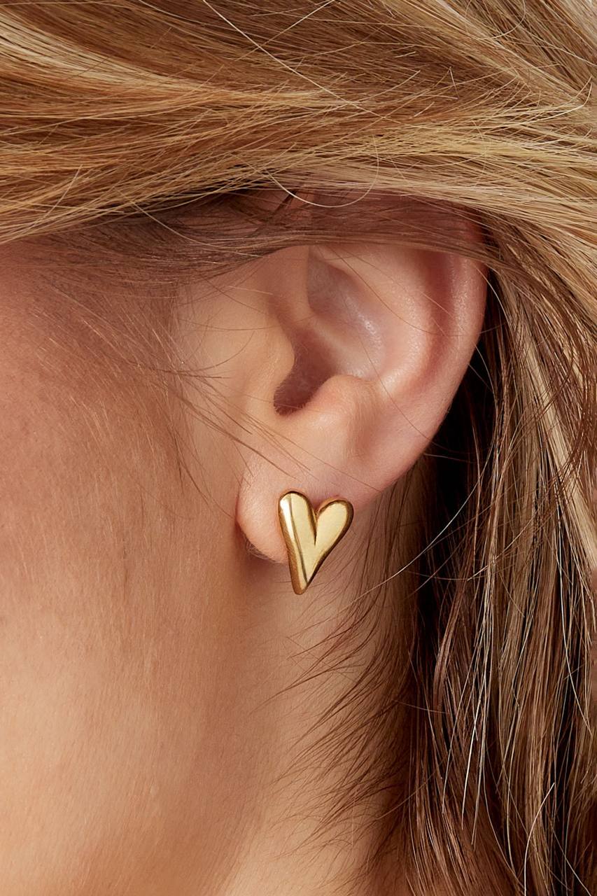 Earrings Love - Gold